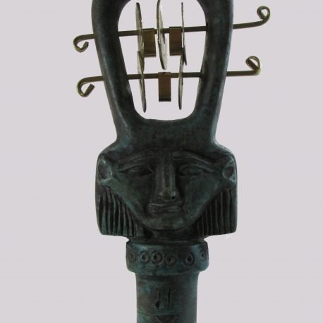 Egyptian sistrum Hathor Mistress of Music